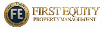 First Equity Property Management Logo | Professional HOA Management & Real Estate Services in San Mateo